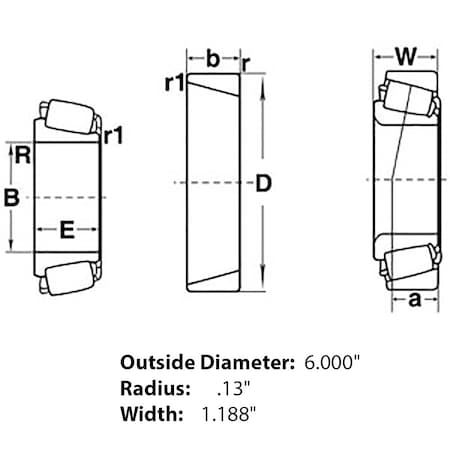 Aftermarket BEARING A-13249D-AI